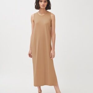 Cuyana Tan Maxi Dress